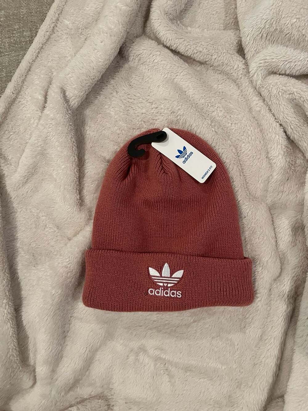 Adidas Originals Trefoil Beanie Trace Maroon Purple OSFA